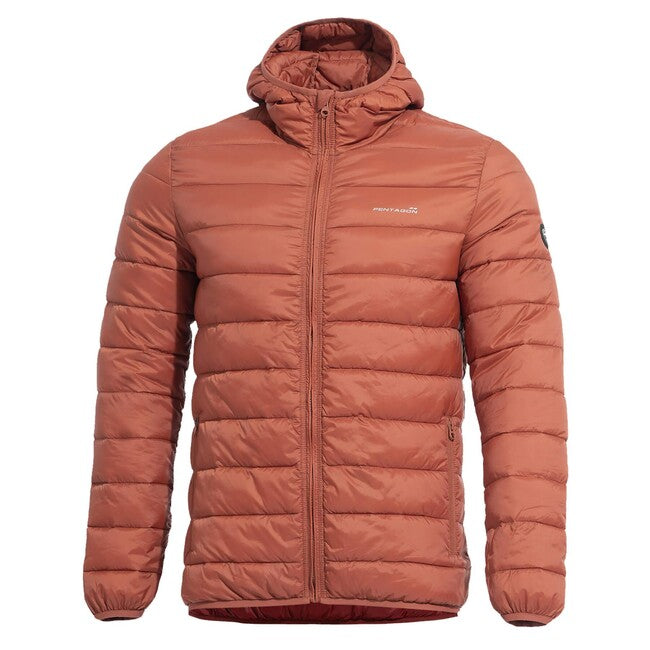 Pentagon Herren Kapuzenjacke Aurora, maroon red