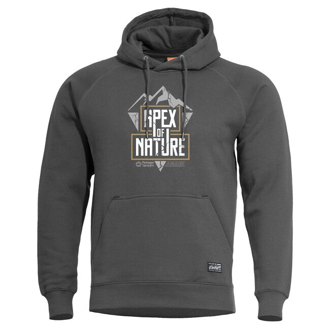 Pentagon Herren- Kapuzenpullover Apex Of Nature, grau