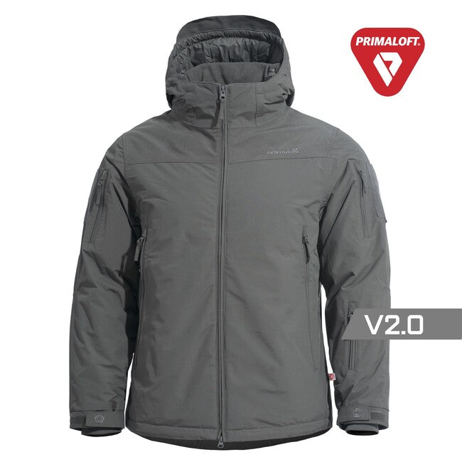 Pentagon Herren- Winterjacke LCP V2.0 Primaloft, Cinder Grey