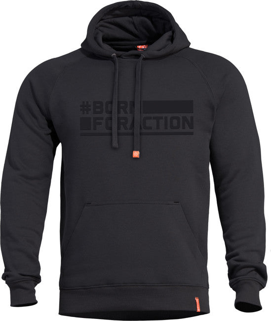Pentagon Kapuzenpullover Born For Action, schwarz