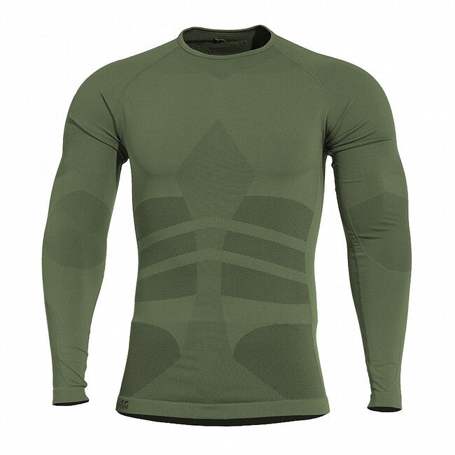 Pentagon Hemd s langen rukami Plexis, camo green