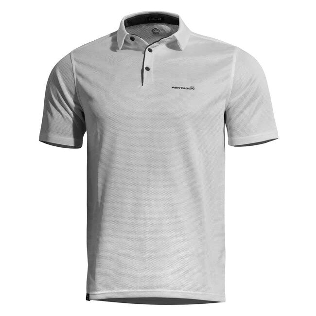 Pentagon Poloshirt Vanquish, weiß