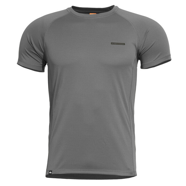 Pentagon Kompressions- T-Shirt Quick Dry-Pro, grau, grau