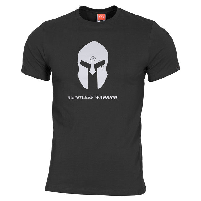 Pentagon T-Shirt Spartan Helmet, schwarz