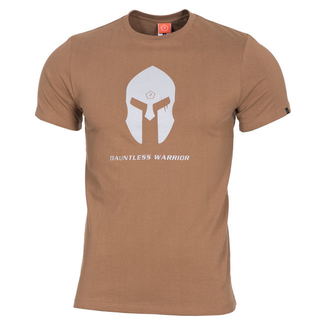 Pentagon T-Shirt Spartan Helmet, coyote