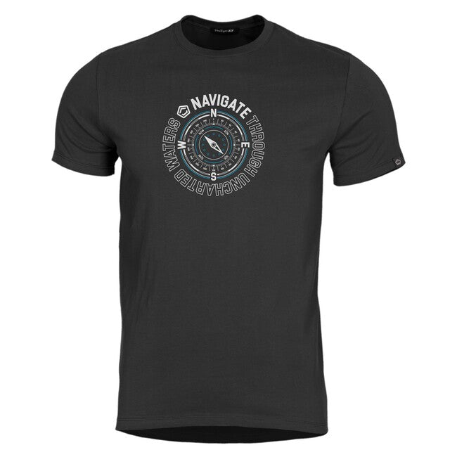 Pentagon T-Shirt Ageron Navigate, schwarz