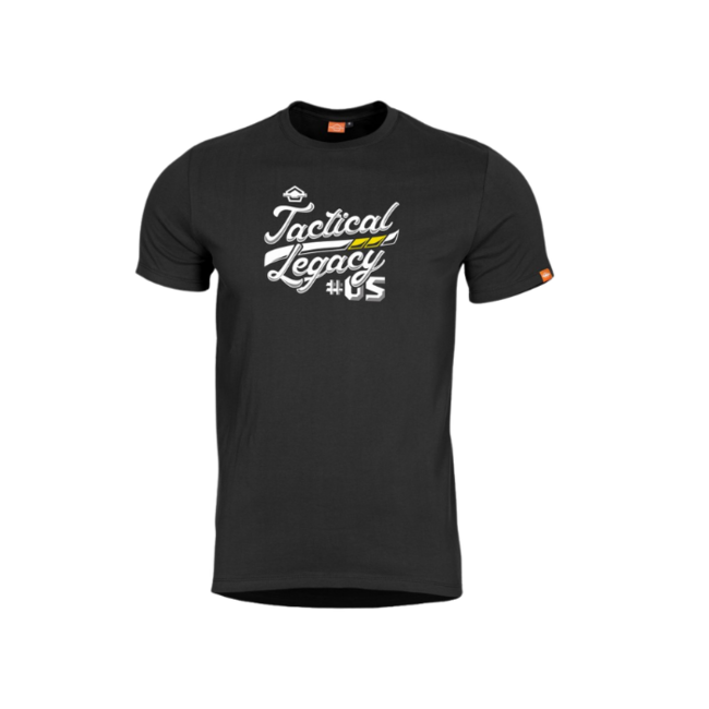 Pentagon kurz T-Shirt Ageron Tactical Legacy, schwarz