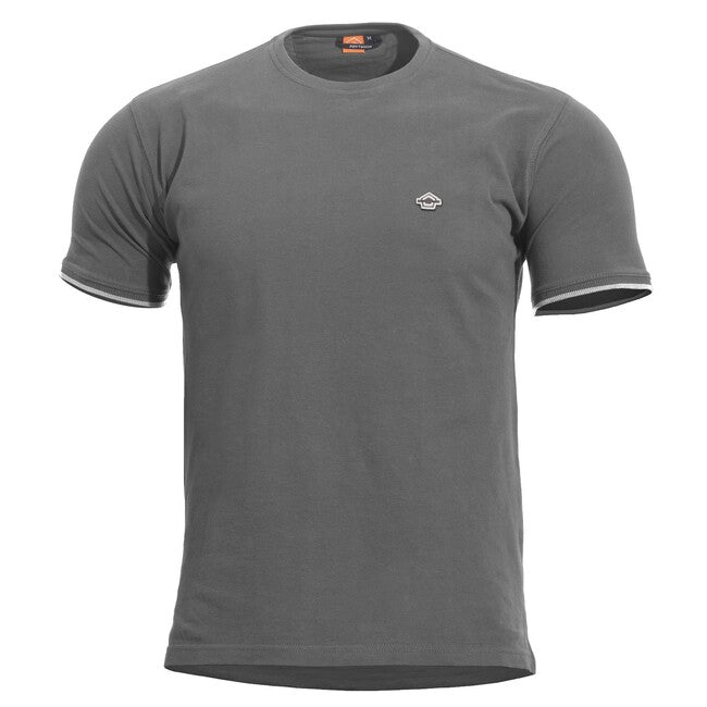 Pentagon T-Shirt Levantes Stripes, grau