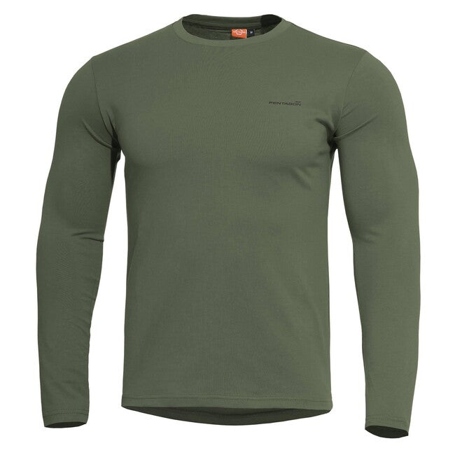 Pentagon T-Shirt Langarm Ageron 2.0, oliv