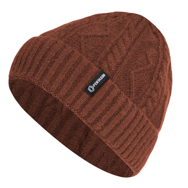 Pentagon Wintermütze Yukon, maroon red