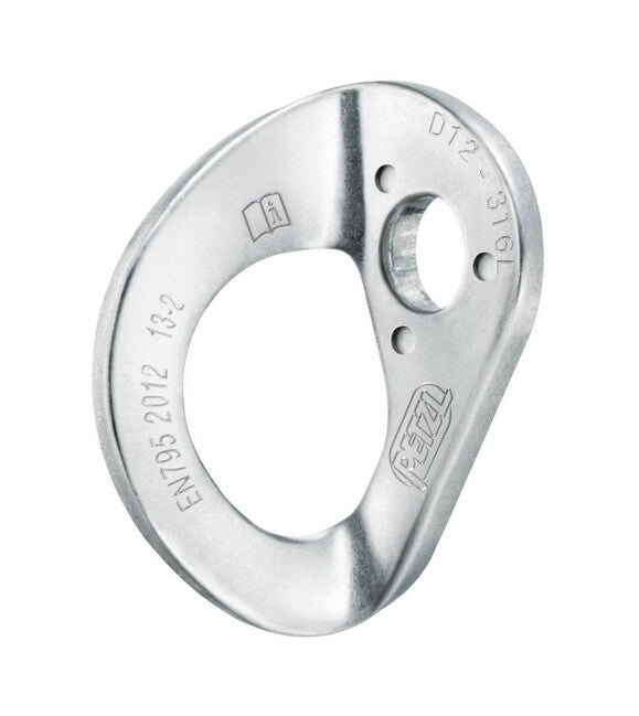 Petzl COEUR STAINLESS 12 mm Bohrhakenlasche aus Edelstahl