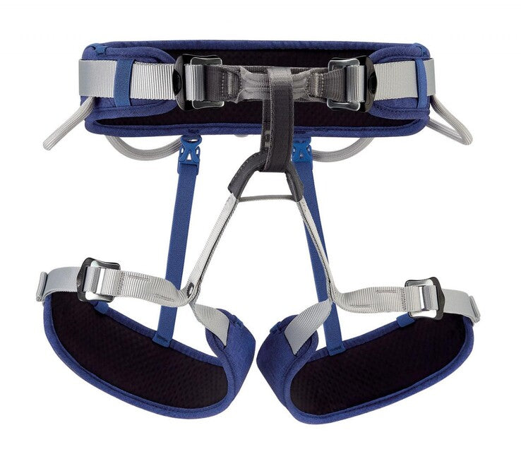 Petzl Corax 1 aufsitzgurt blau