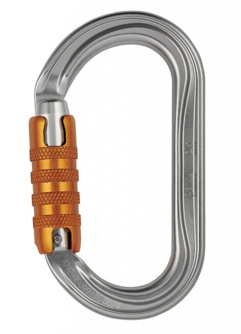 Petzl OK TRIACT LOCK ovaler Karabiner mit automatischer Verriegelung
