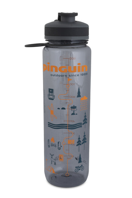 Pinguin Tritan Sportflasche 1.0L 2020, grau