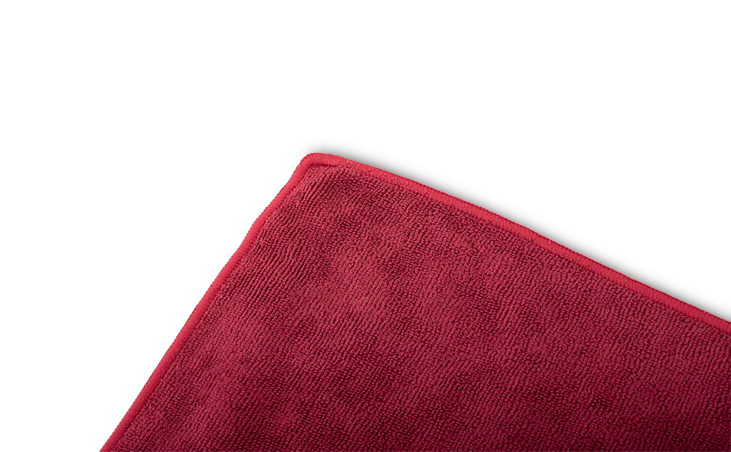 Pinguin Frotteehandtuch 60 x 120 cm, rot