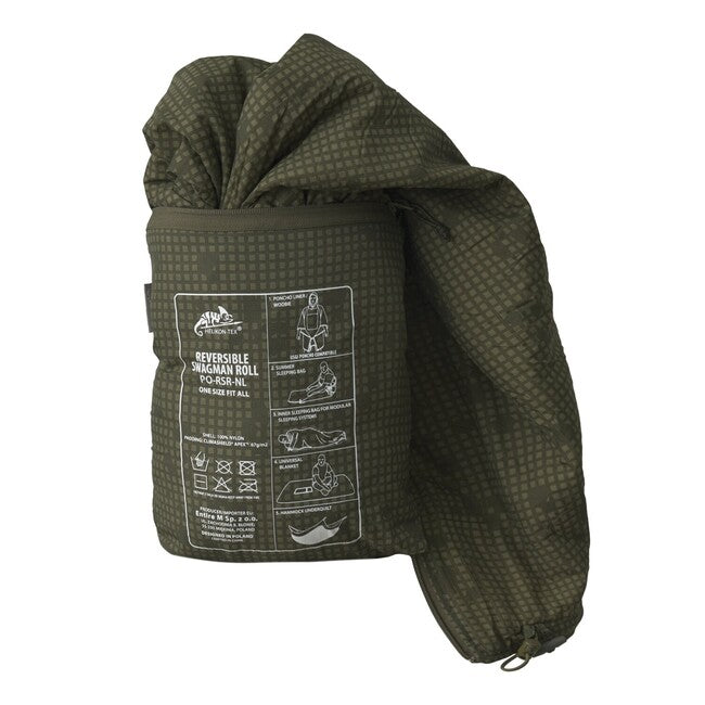 Helikon-Tex SWAGMAN ROLL wendeponcho von – Pencott Wildwood / Pencott Snowdrift