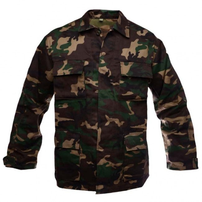 O&T polna Bluse Hunter Grant, vzor woodland