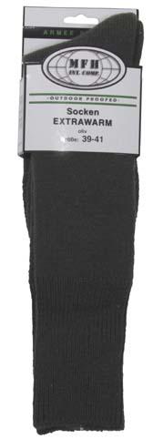 MFH Socken Extrawarm frote 1 par vysoke, oliv
