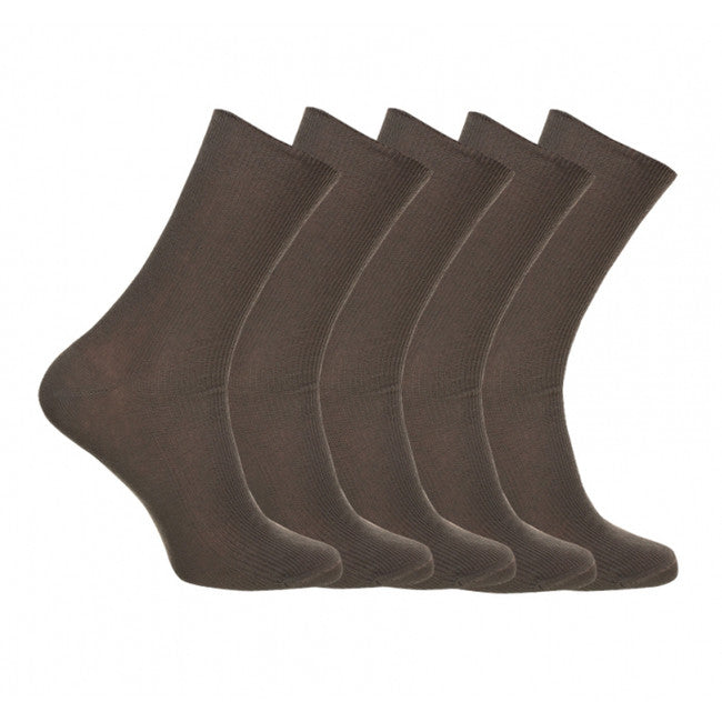 O&T Socken zdravotne 5 parov, oliv