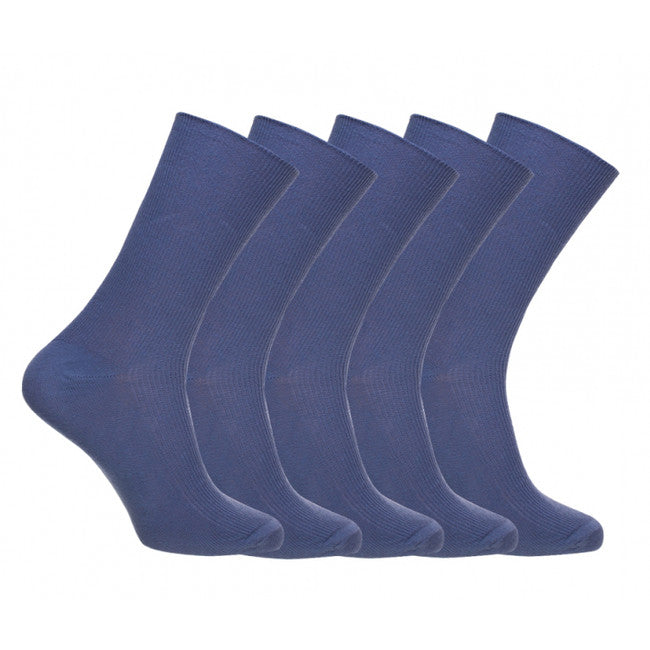 O&T Socken zdravotne 5 parov, blau