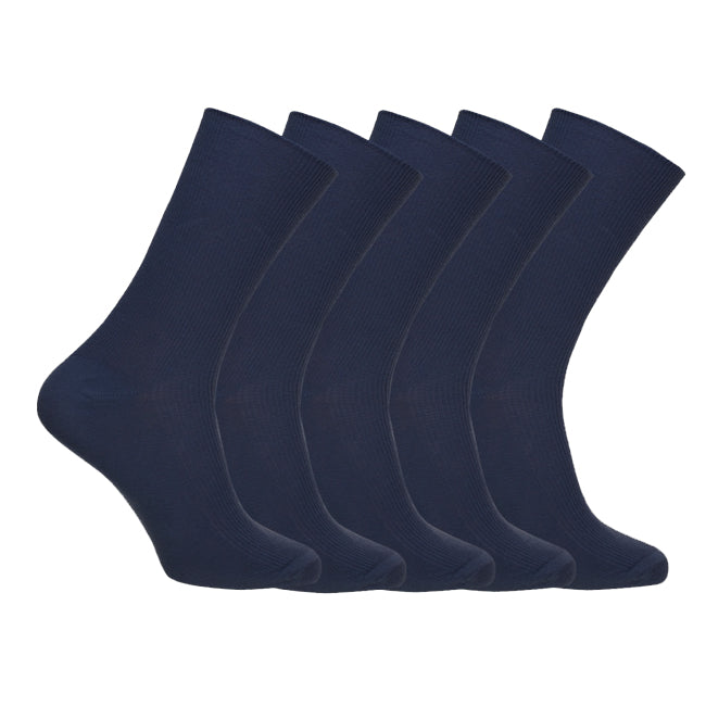 O&T Socken zdravotne 5 parov, tmavo-blau