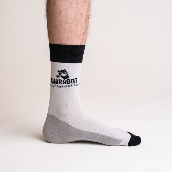 WARAGOD Stromper socken, weiß