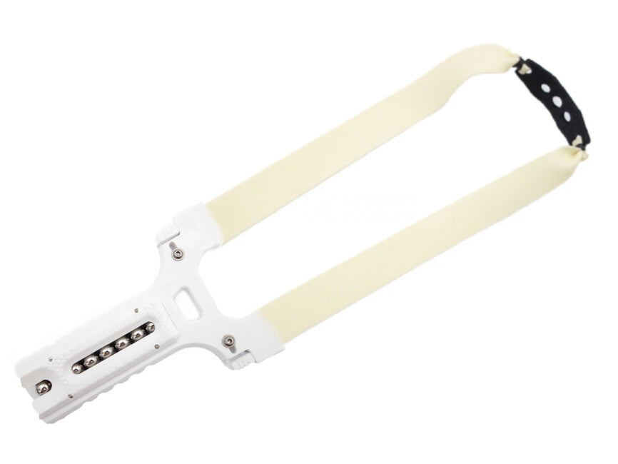 Schleuder EXTREME SLINGSHOT III mit gummi, weiß