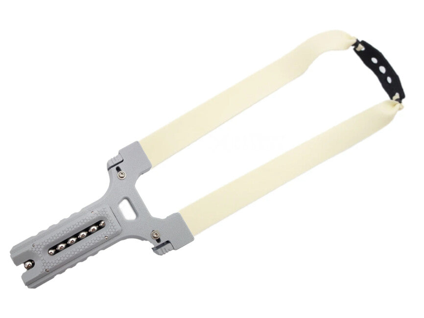Schleuder mit Gummi EXTREME SLINGSHOT III, grau