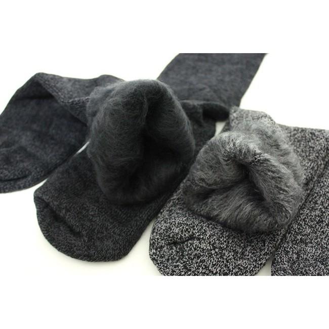 O&T Socken Mega Thermo 2-vrstvove 1 par, tmavosive