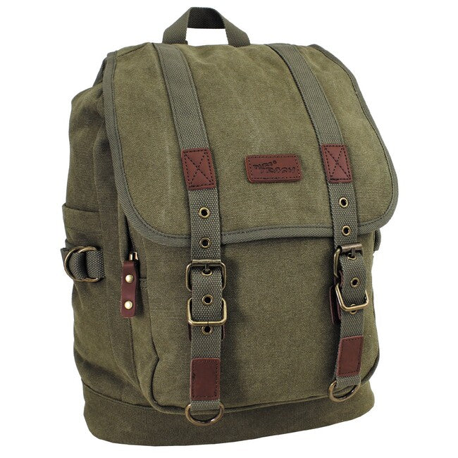Pure Trash PT Canvas-Rucksack, OD grün