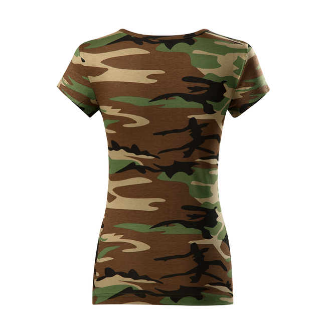 DRAGOWA damen T-shirt Tschechischer Löwe 150 g/m² Camouflage