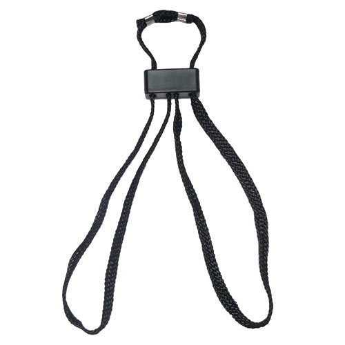 Textil-Einwegfesseln HT-01-B, schwarz