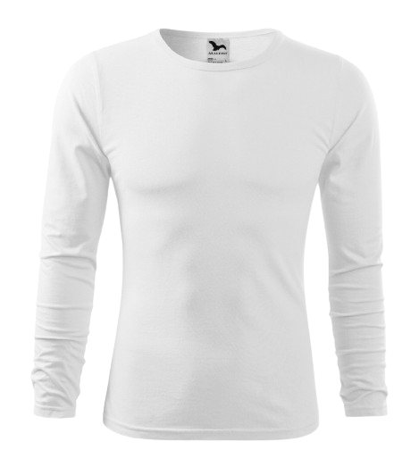 Malfini Fit-T langärmliges T-shirt 160g/m2, weiß