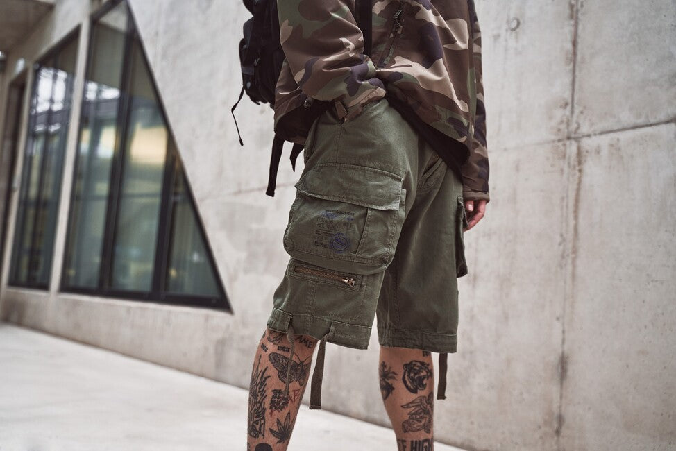 Brandit Savage Vintage Shorts, oliv