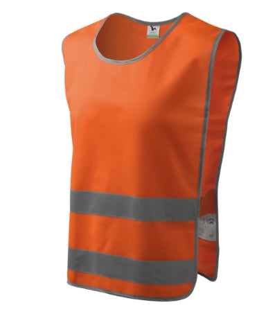 Rimeck Classic Safety Vest Warnschutzweste, fluoreszierend warnorange