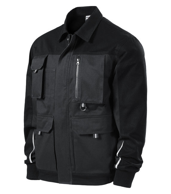 Rimeck Woody herrenarbeitsjacke, grau