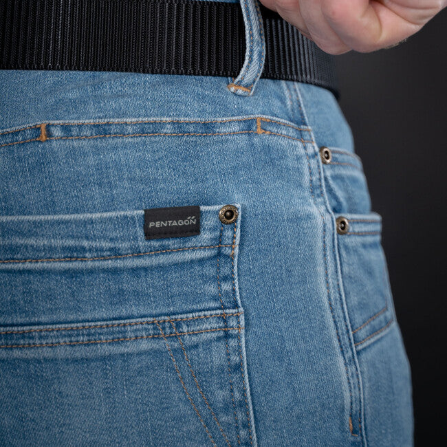 Pentagon Tactical Rogue Trousers, Light Indigo Blue