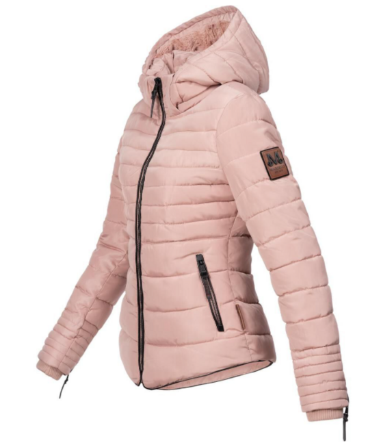 Marikoo Amber damen-Winterjacke mit Kapuze, rose