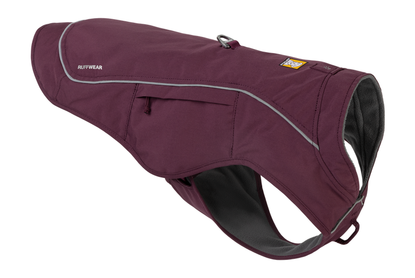 Ruffwear Fuse Jacke für Hund Übermantel, purple rain