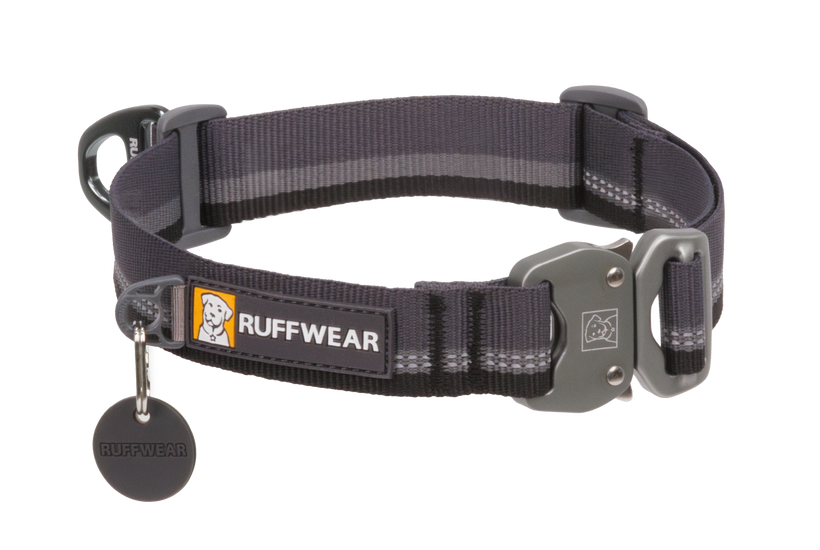 Ruffwear Top Rope halsband, basalt gray
