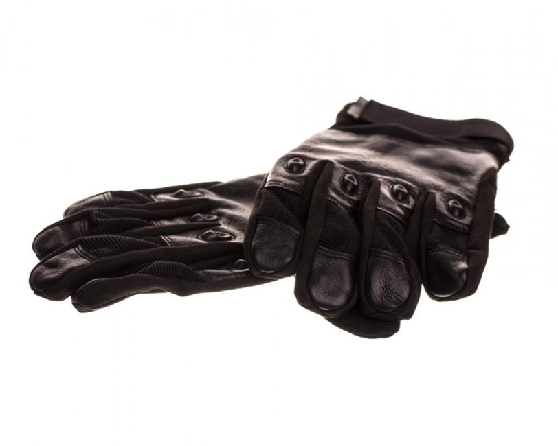 O&T Handschuhe ochranne kozene Ouk, schwarz cele