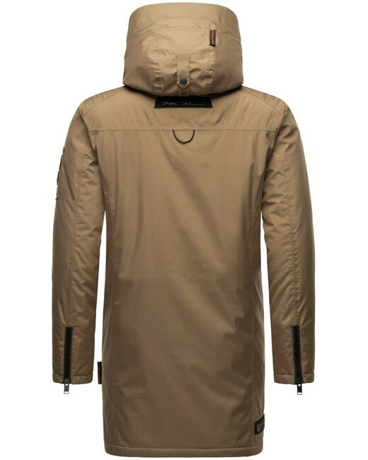 Stone Harbour RAGAAN herren Winterjacke mit Kapuze, braun