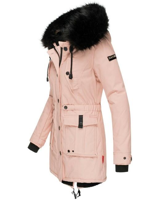 Navahoo Luluna damen Winterjacke mit Kapuze, rosa