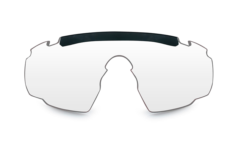 Wiley X Saber Advance Protective Glasses with Interchangeable Lenses, Black