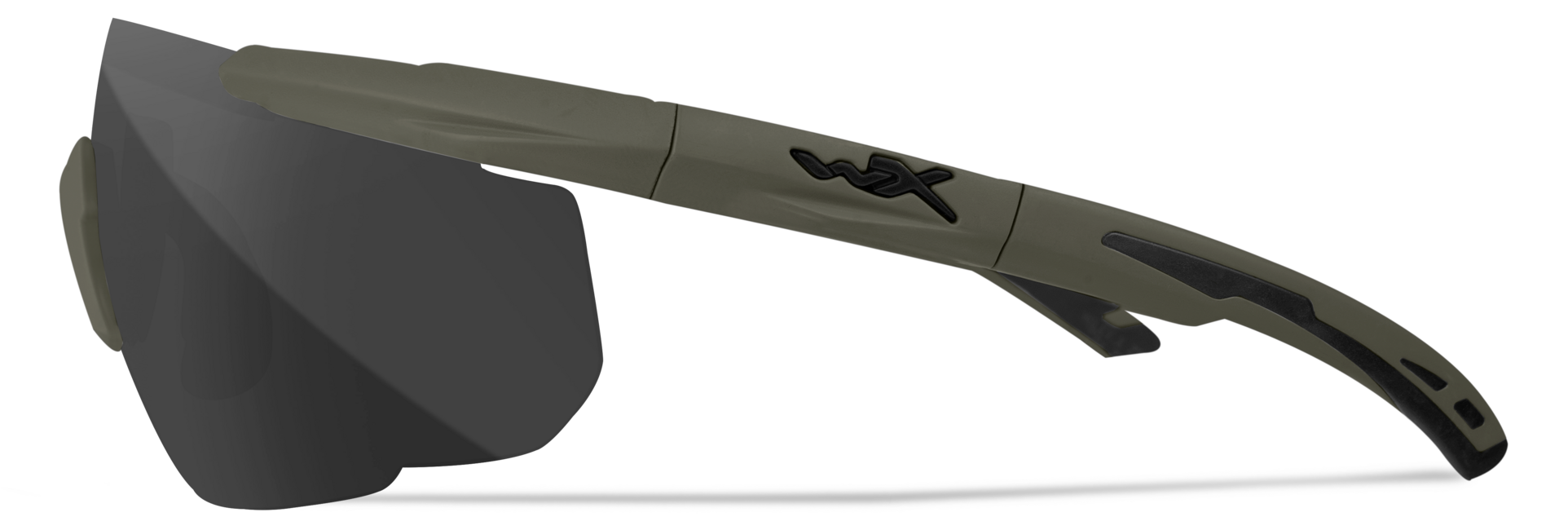 WILEY X Saber Advance schutzbrille mit wechselgläsern, grün