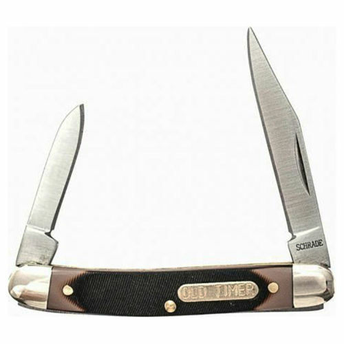 Schrade Old Timer Minuteman 2 3/4" taschenmesser 5,1 cm Staglon - Kunststoff, 2 Klingen