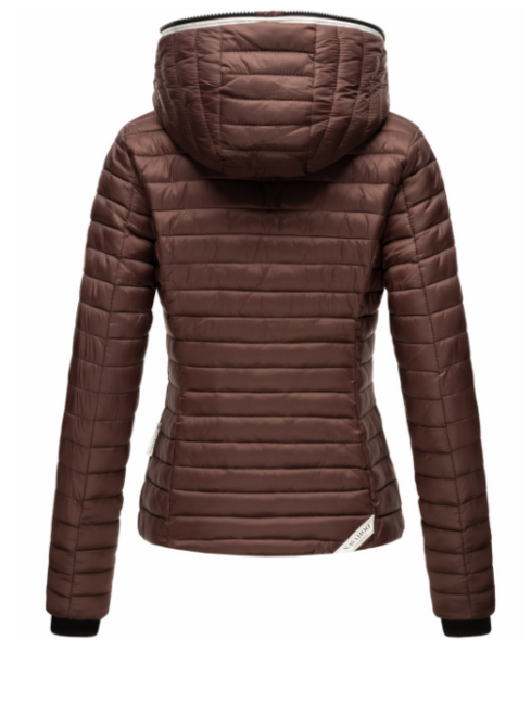 Navahoo Kimuk Princess damen Übergangsjacke mit Kapuze, chocolate