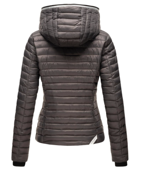 Navahoo Kimuk Princess damen Übergangsjacke mit Kapuze, anthrazit