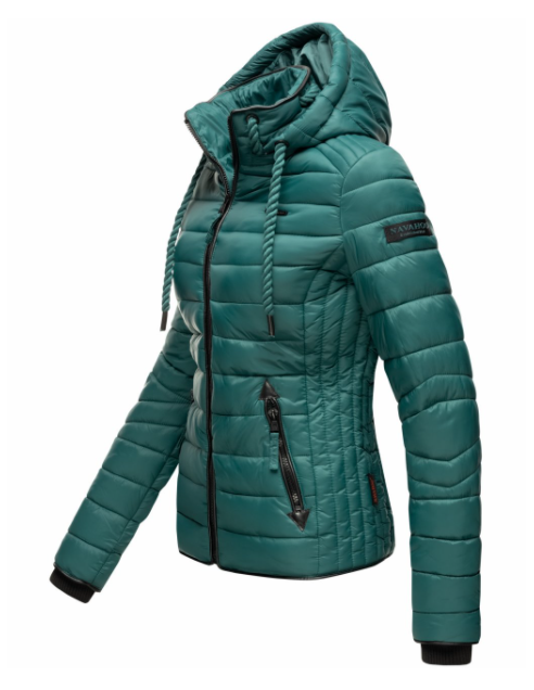 Navahoo Lulana damen Übergangsjacke mit Kapuze, Ocean Green