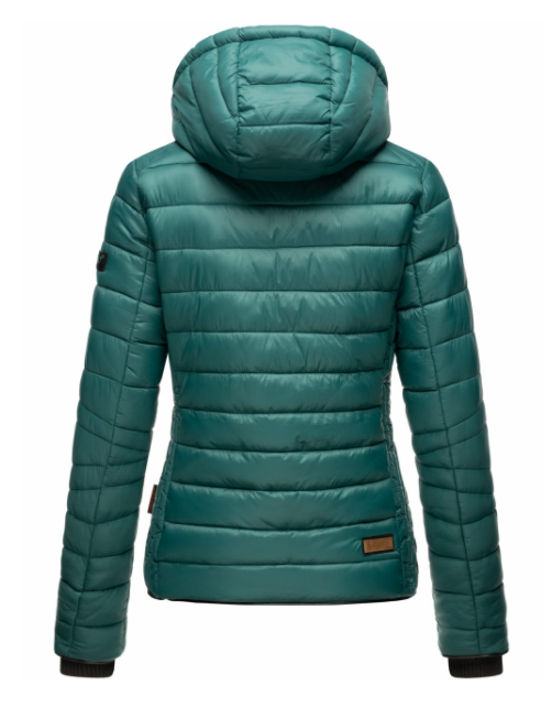 Navahoo Lulana damen Übergangsjacke mit Kapuze, Ocean Green